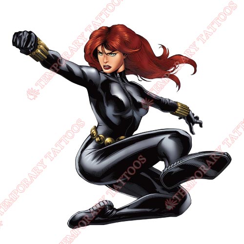 Black Widow Customize Temporary Tattoos Stickers NO.458 Black Widow Customize Temporary Tattoos Stickers NO.458